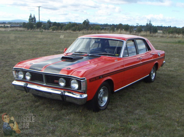 Xy Gt Falcon Vermillion Fire Sold Australian Muscle Car Sales