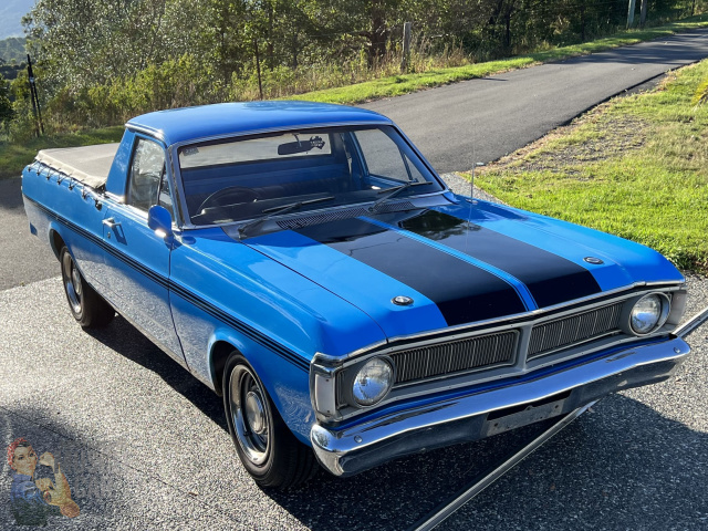 1970 Ford XY Falcon Utility True Blue SOLD Australian Muscle