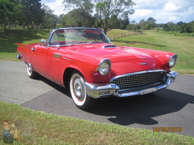 Ford 1957 Thunderbird Convertible (SOLD) - Australian Muscle Car Sales