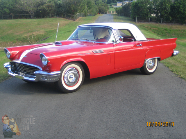 Ford 1957 Thunderbird Convertible (sold) - Australian Muscle Car Sales