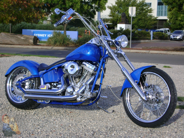 Custom Harley Chopper!! (SOLD) - Australian Muscle Car Sales