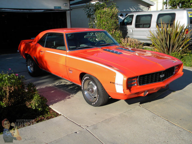 1969 SS Chevrolet Camaro - Hugger Orange (SOLD) - Australian Muscle Car