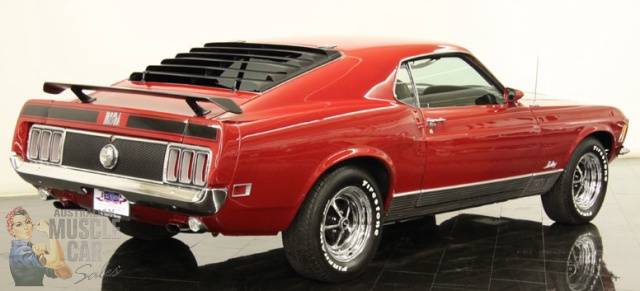1970 Mustang Mach 1(SOLD) - Australian Muscle Car Sales