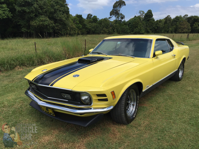 1970 Mustang Mach 1 428 Cobra Jet (SOLD) - Australian Muscle Car Sales