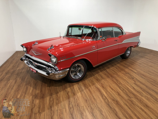 1957 Chevrolet Bel Air Two door Pillarless Coupe (SOLD) - Australian ...