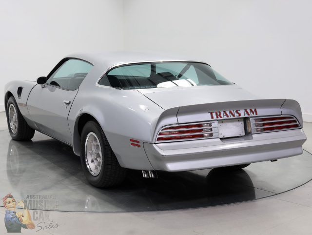 1976 Pontiac Firebird Trans Am 455ci 4 Speed - Sterling Silver 