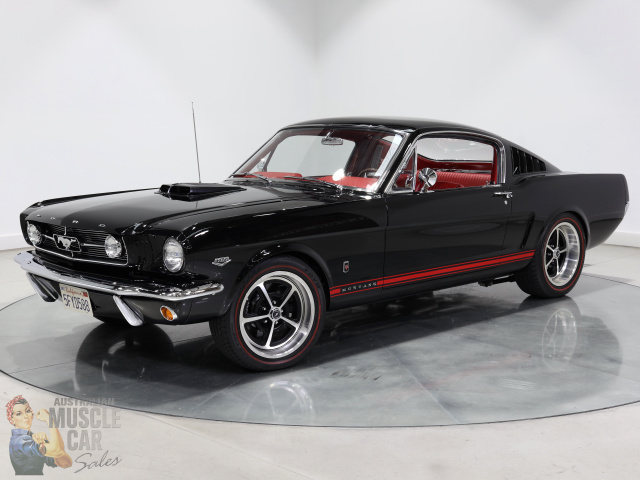 1965 Ford Mustang GT Fastback 289 K-Code - Raven Black … (SOLD ...