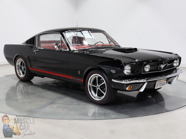 1965 Ford Mustang GT Fastback 289 K-Code - Raven Black … (SOLD ...