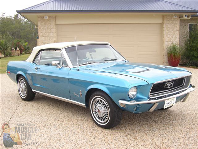 1968 Convertible Mustang (SOLD) - Australian Muscle Car Sales